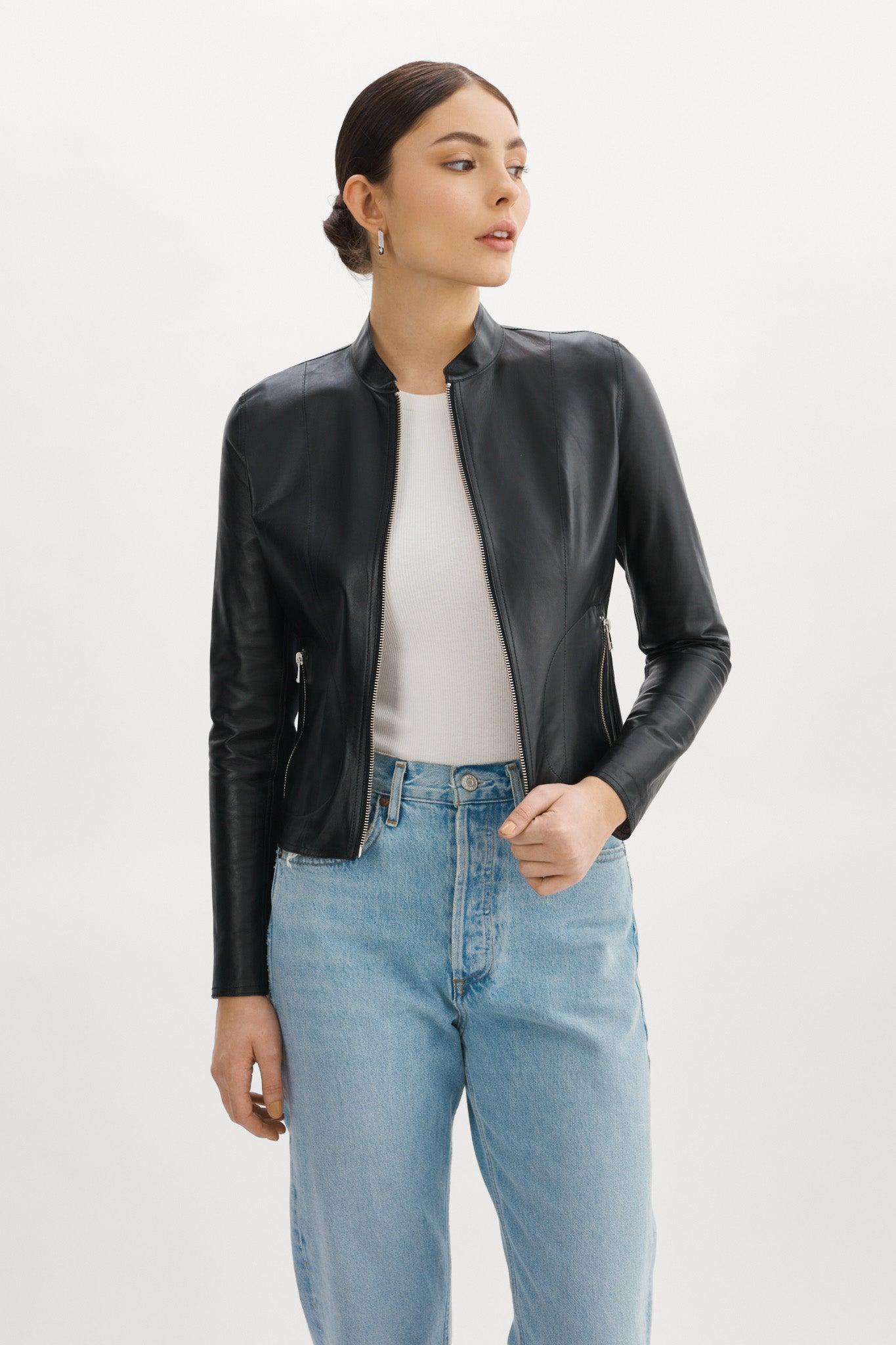 Lamarque Lamarque Chapin Reversible Leather Jacket