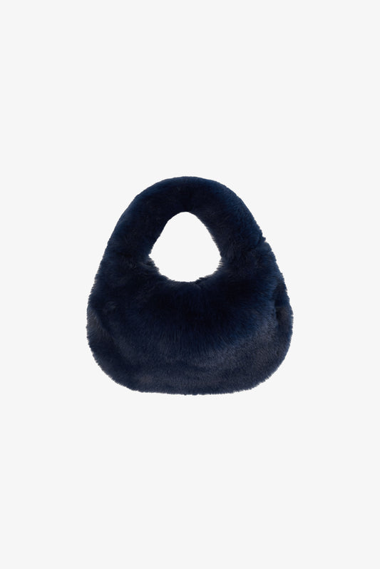 ALIX | Mini Faux Fur Hobo Bag