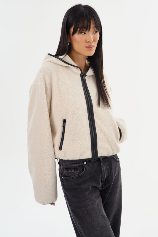 ARLINA | Polar Fleece Zip-Up Hoodie