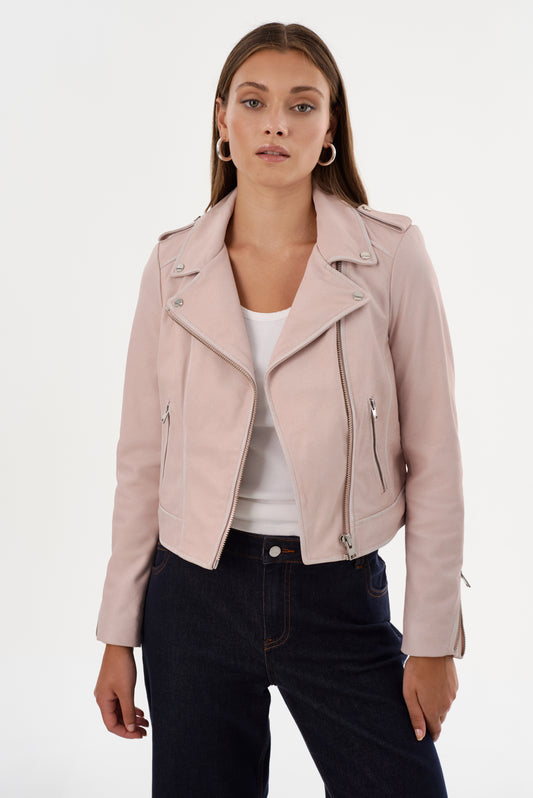 DONNA | Iconic Leather Biker Jacket