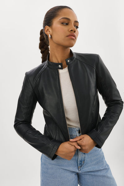 Lamarque talia sale leather jacket