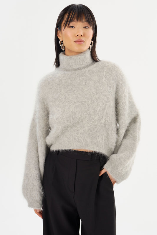 GARCELLE | Pull à col roulé en laine