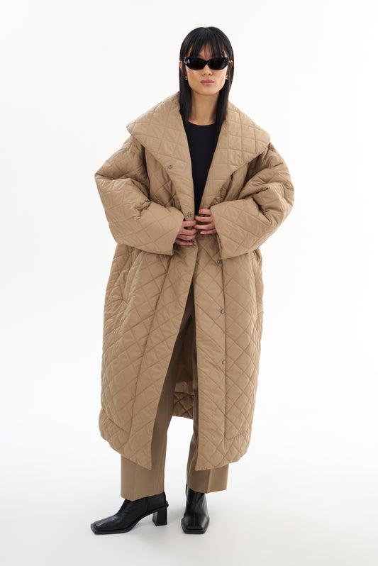 HENDRIKA | Oversized Quilted Coat