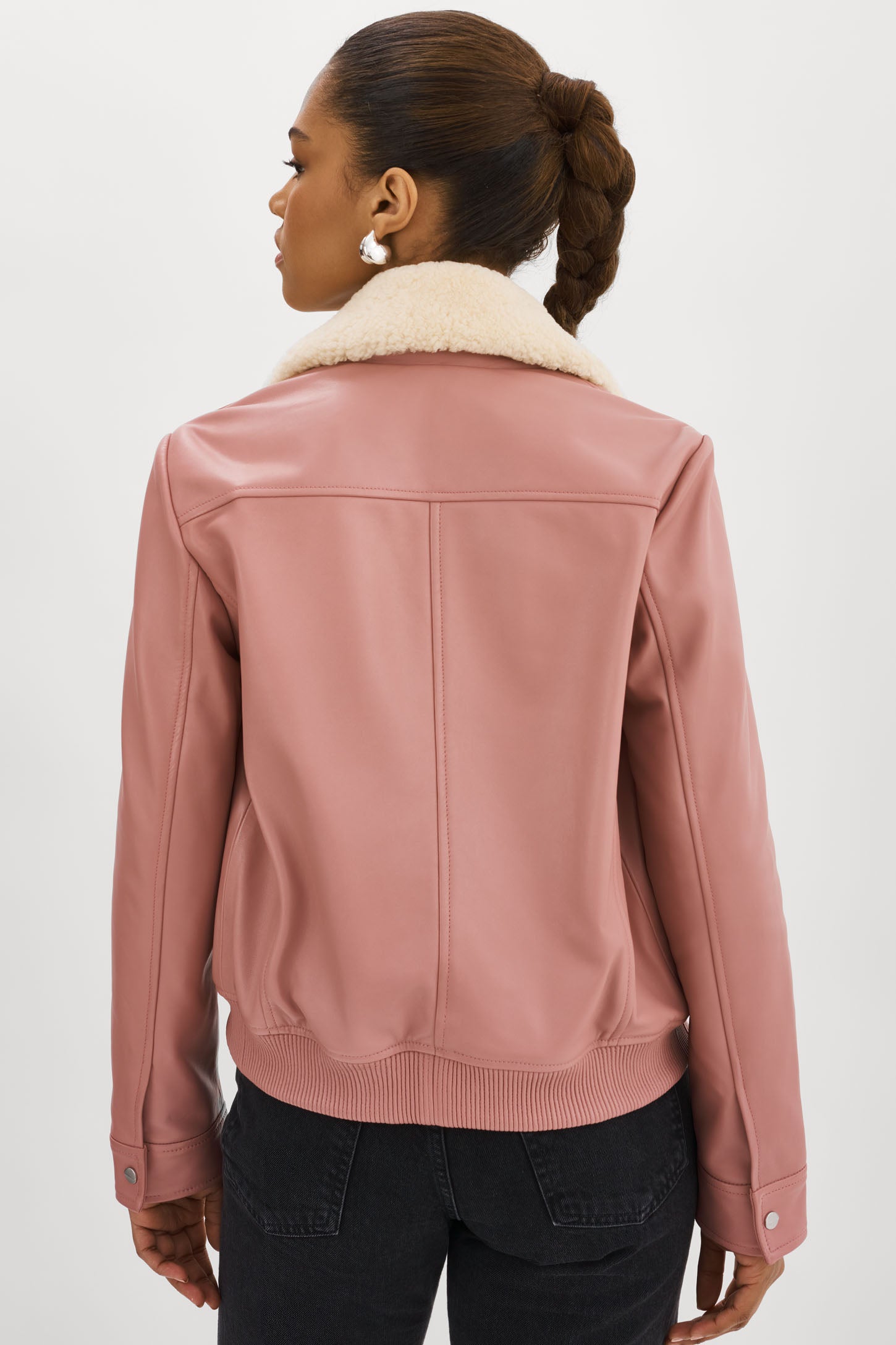 ROMI  Leather Corset Jacket – LAMARQUE