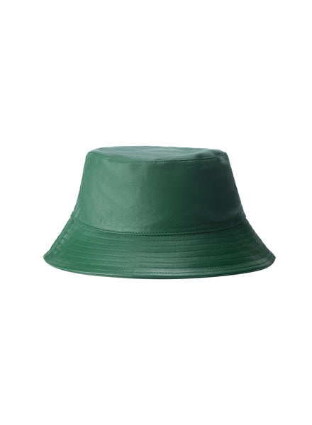 JEANNE LEATHER BUCKET HAT