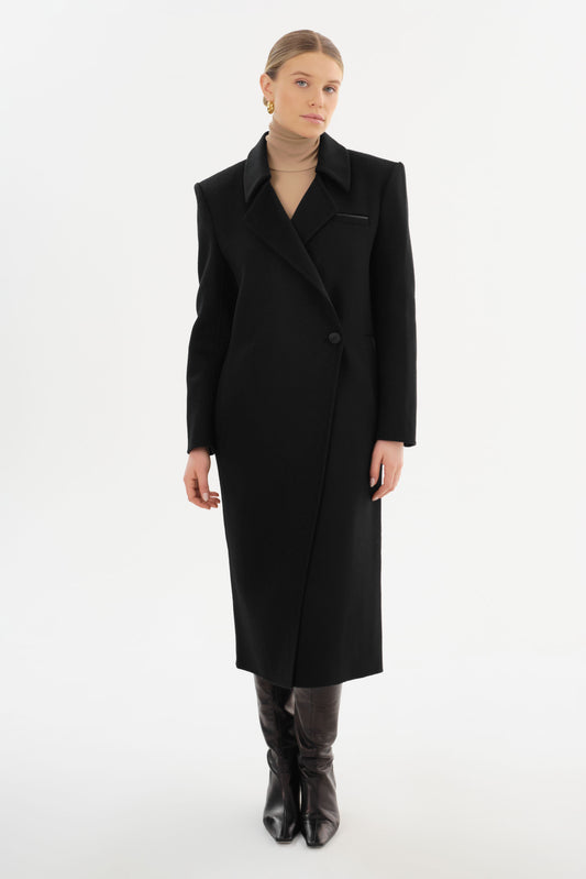 LORELEI | Manteau en laine double face