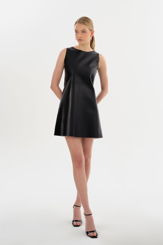 LOZANA | Reversible Leather Dress