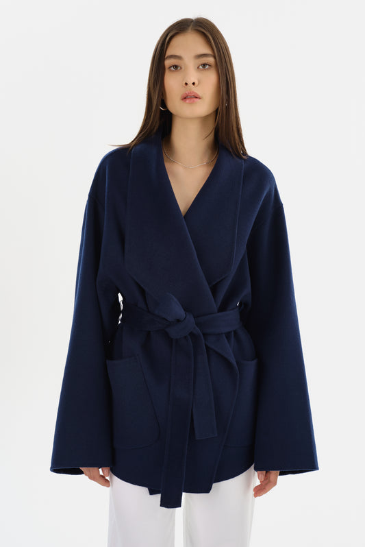 MEKIA | Double Face Wool Coat