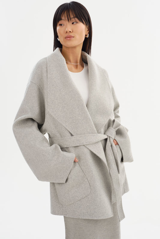 MEKIA | Double Face Wool Coat