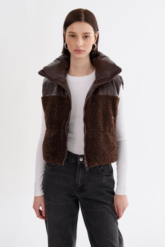 MELICIA | Reversible Puffer Vest