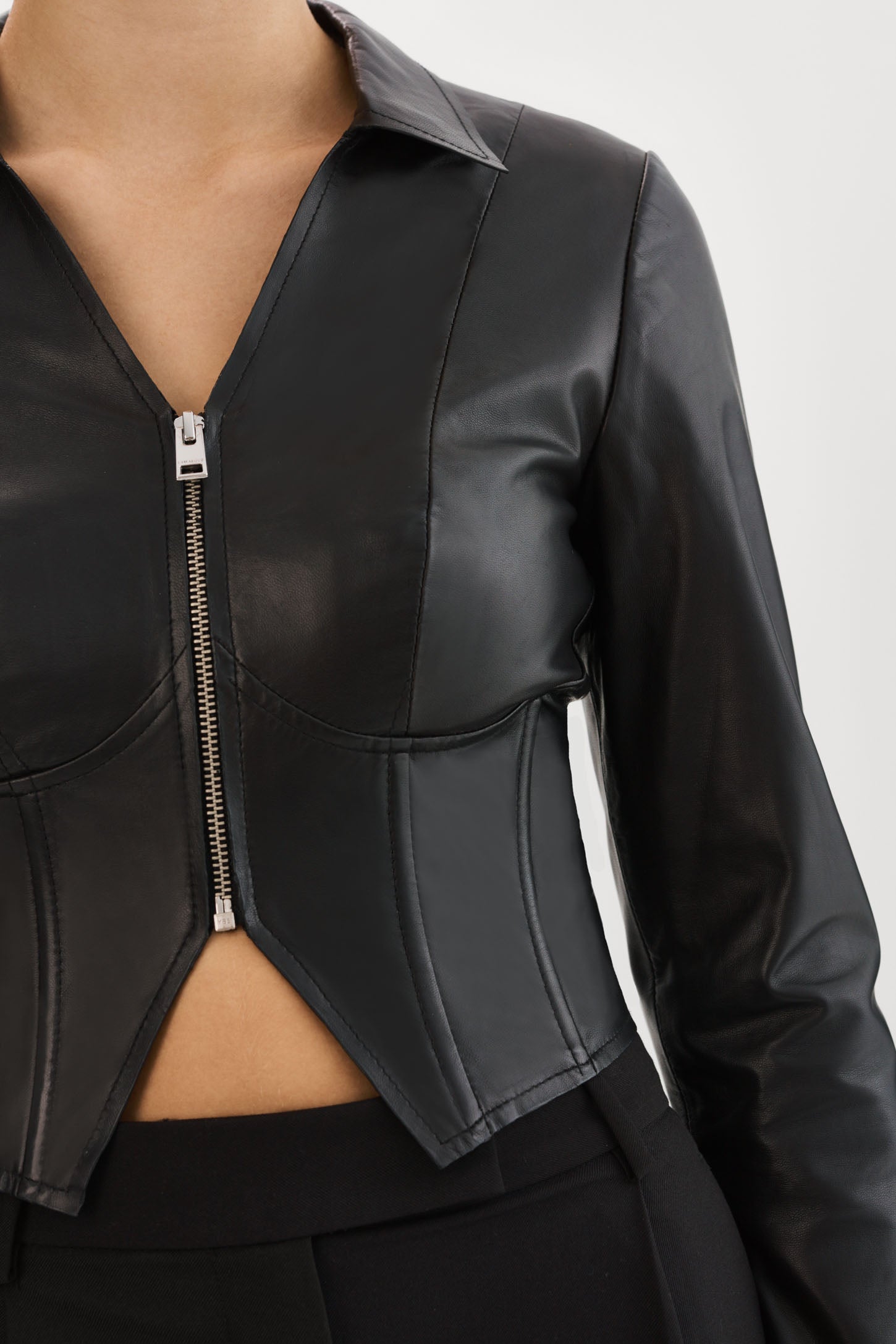LAMARQUE ROMI Jacket Corset | – Leather