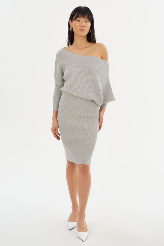 ZENOBIA | Knit Midi Dress